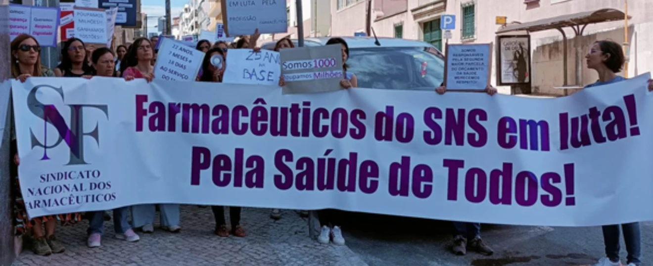 Farmacêuticos do SNS em luta! Pela Saúde de Todos!